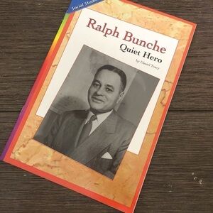 Ralph Bunche: Quiet Hero by: Daniel Tracy paperback book